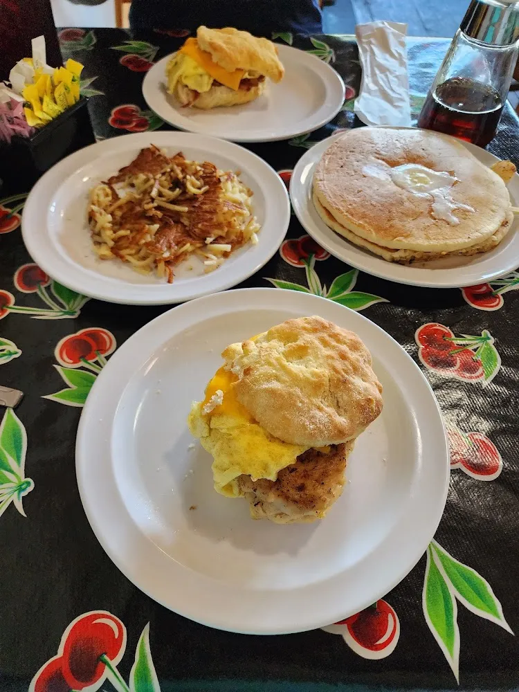 Chicken Egg and Cheese Biscuit